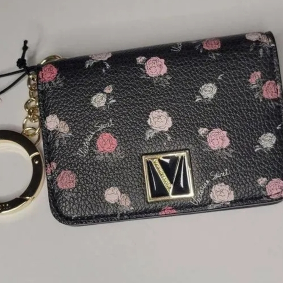 Victoria's Secret Accessories Nwt Victorias Secret Floral Card Holder Wallet Poshmark